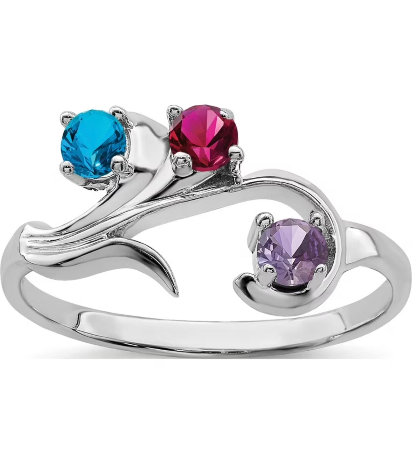 Reserved for Paula/ 3 Stone Grandmother' Ring