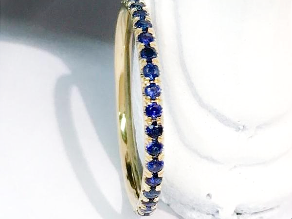 Reserved for Brian B./ Blue Sapphire Band