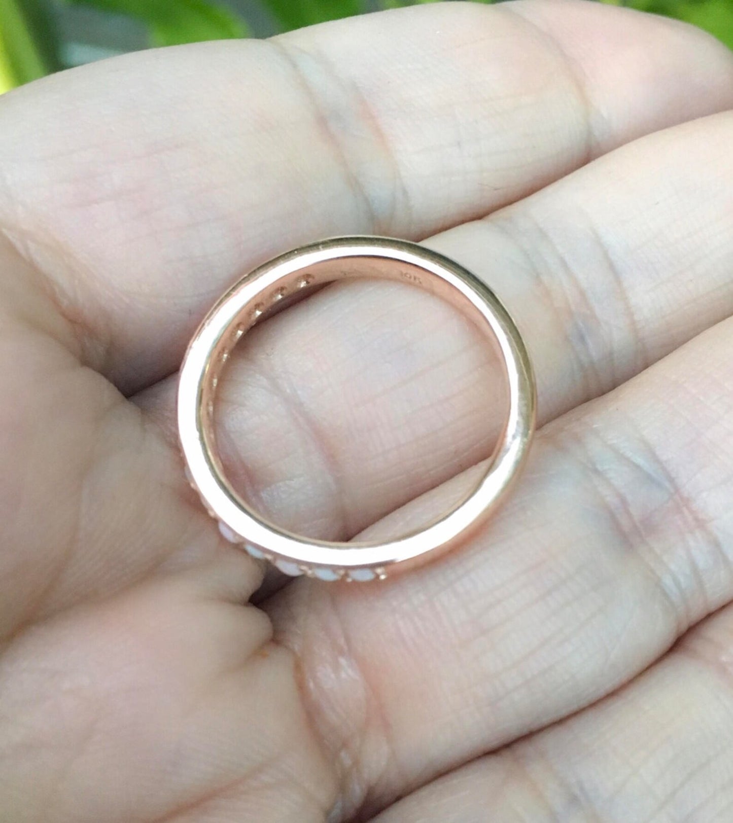 Reserved for Jessica/ 11-stone Opal, Peridot, Amethyst Band in the 1st Picture/ 2nd and Last Payment