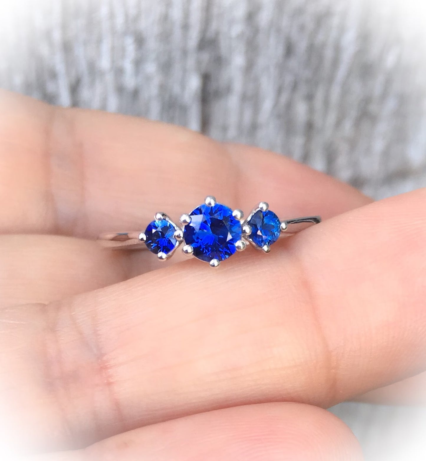 Reserved for Susan/ 3-Stone Ring