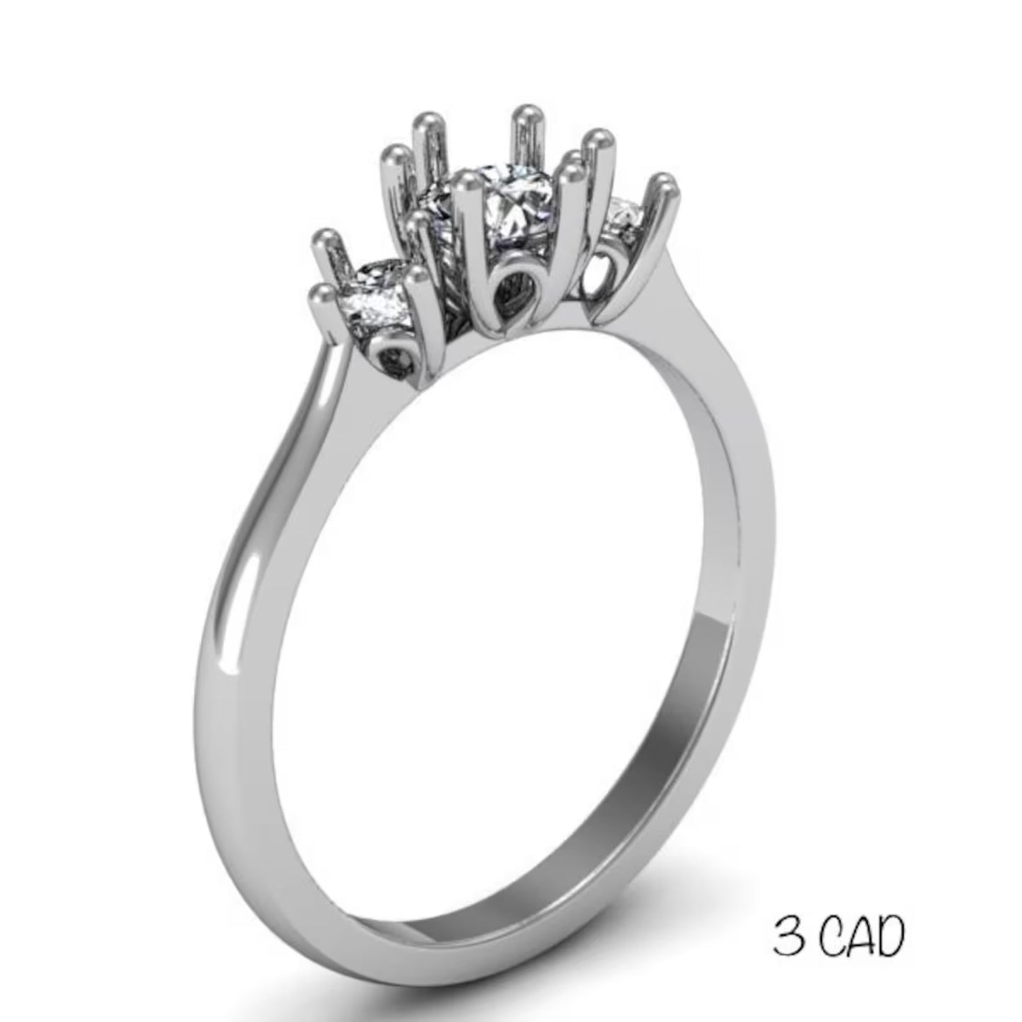Reserved for Susan/ 3-Stone Ring