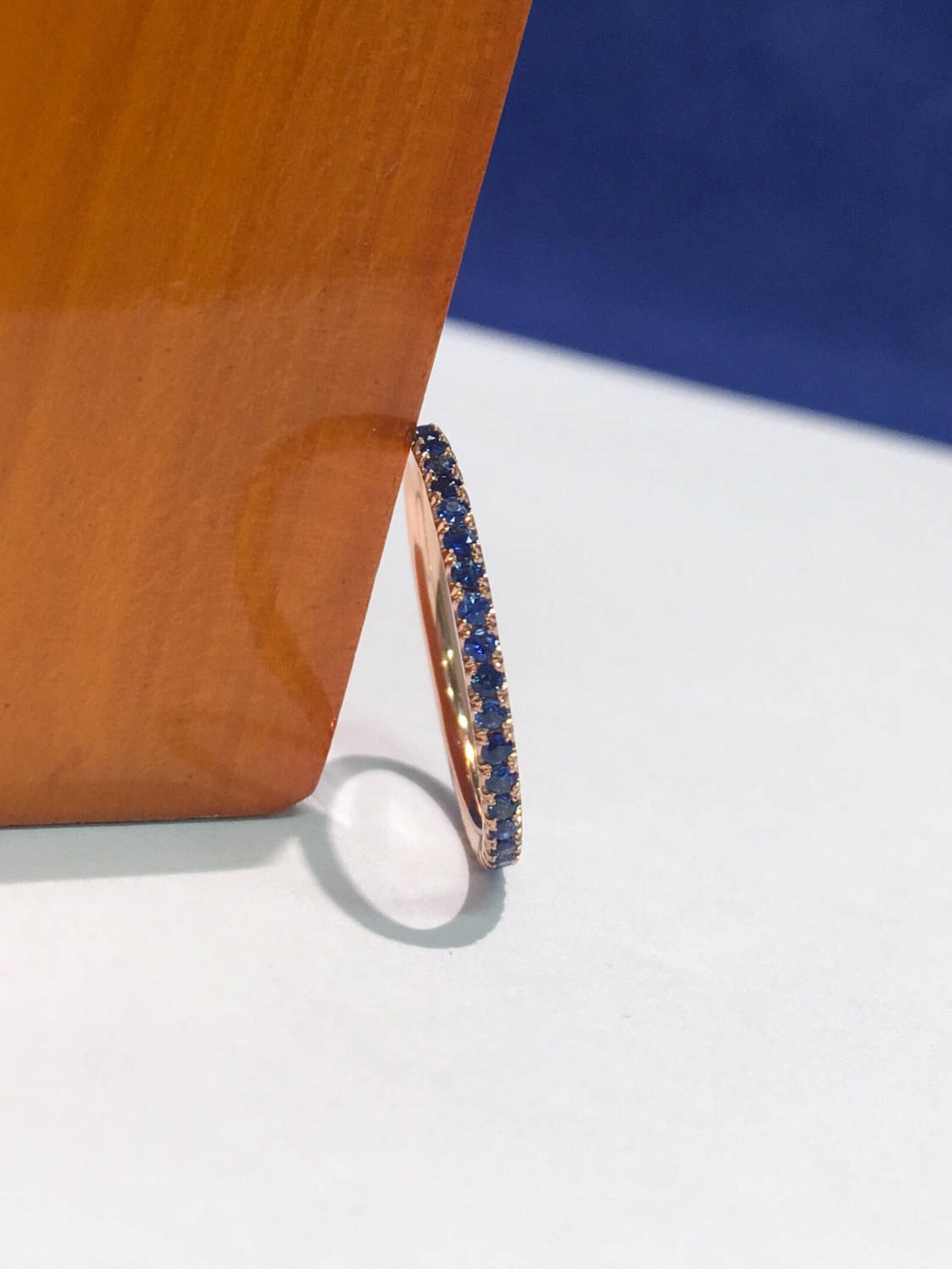 Reserved for Wendy ONLY/ 14KY Pave Diamond Eternity Band