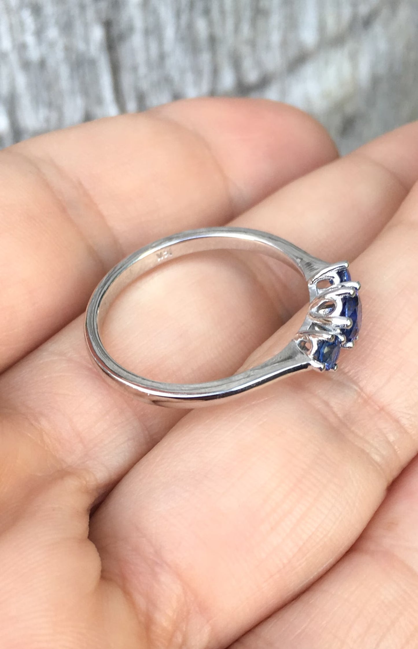 Reserved for Susan/ 3-Stone Ring
