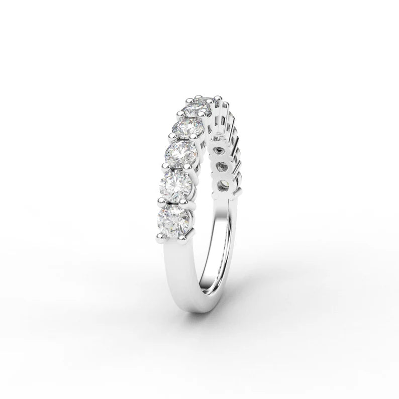 3mm Half Eternity Lab Grown Diamond Ring