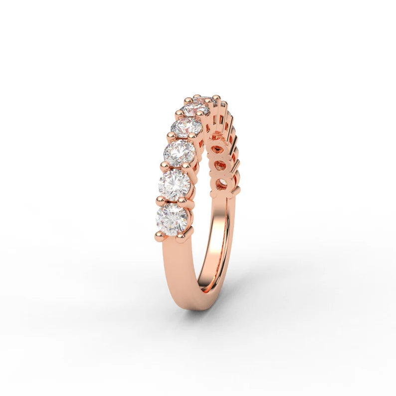 3mm Half Eternity Lab Grown Diamond Ring