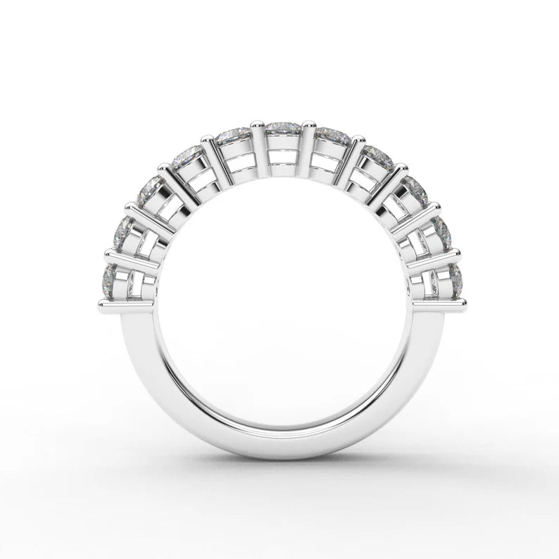 3mm Half Eternity Lab Grown Diamond Ring