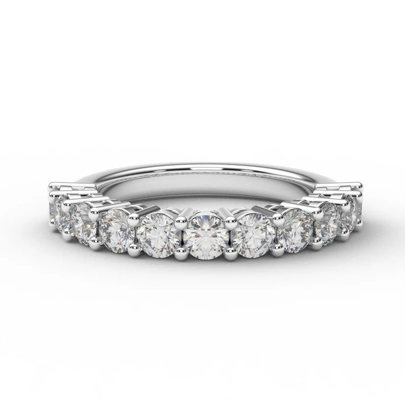 3mm Half Eternity Lab Grown Diamond Ring