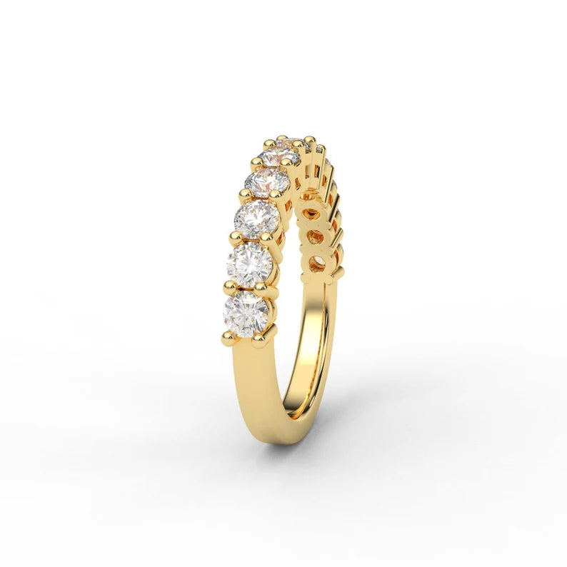 3mm Half Eternity Lab Grown Diamond Ring