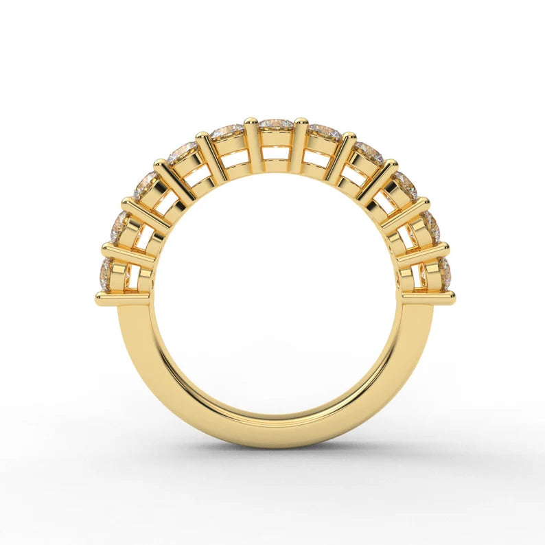 3mm Half Eternity Lab Grown Diamond Ring