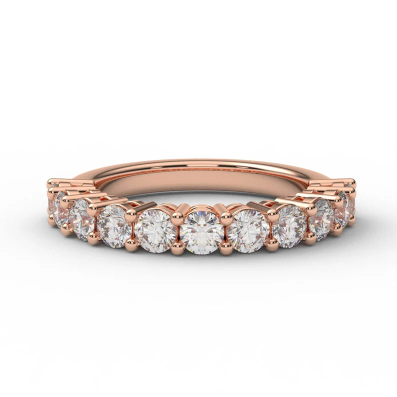 3mm Half Eternity Lab Grown Diamond Ring