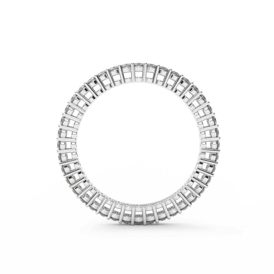 1.5mm Lab Grown Full Eternity Diamond Band