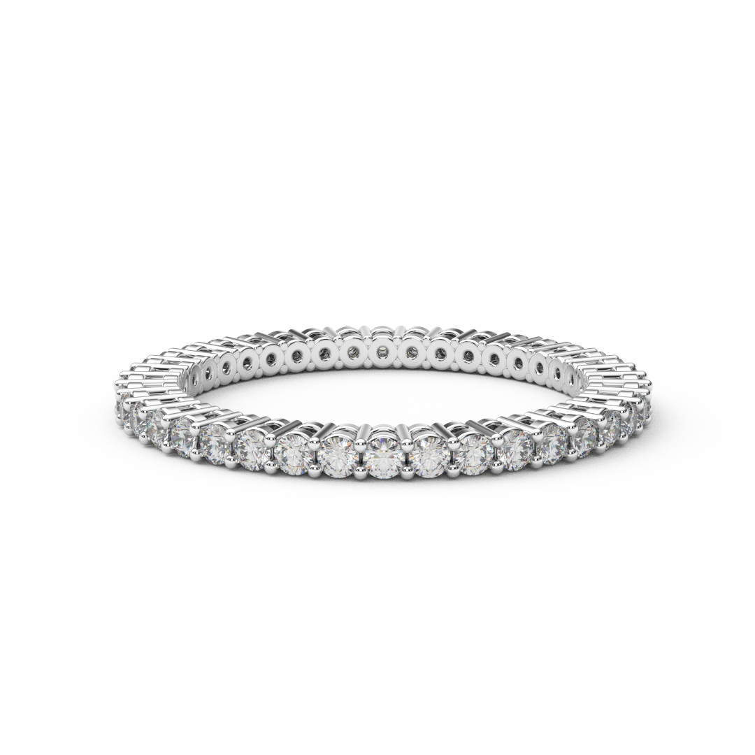 1.5mm Lab Grown Full Eternity Diamond Band