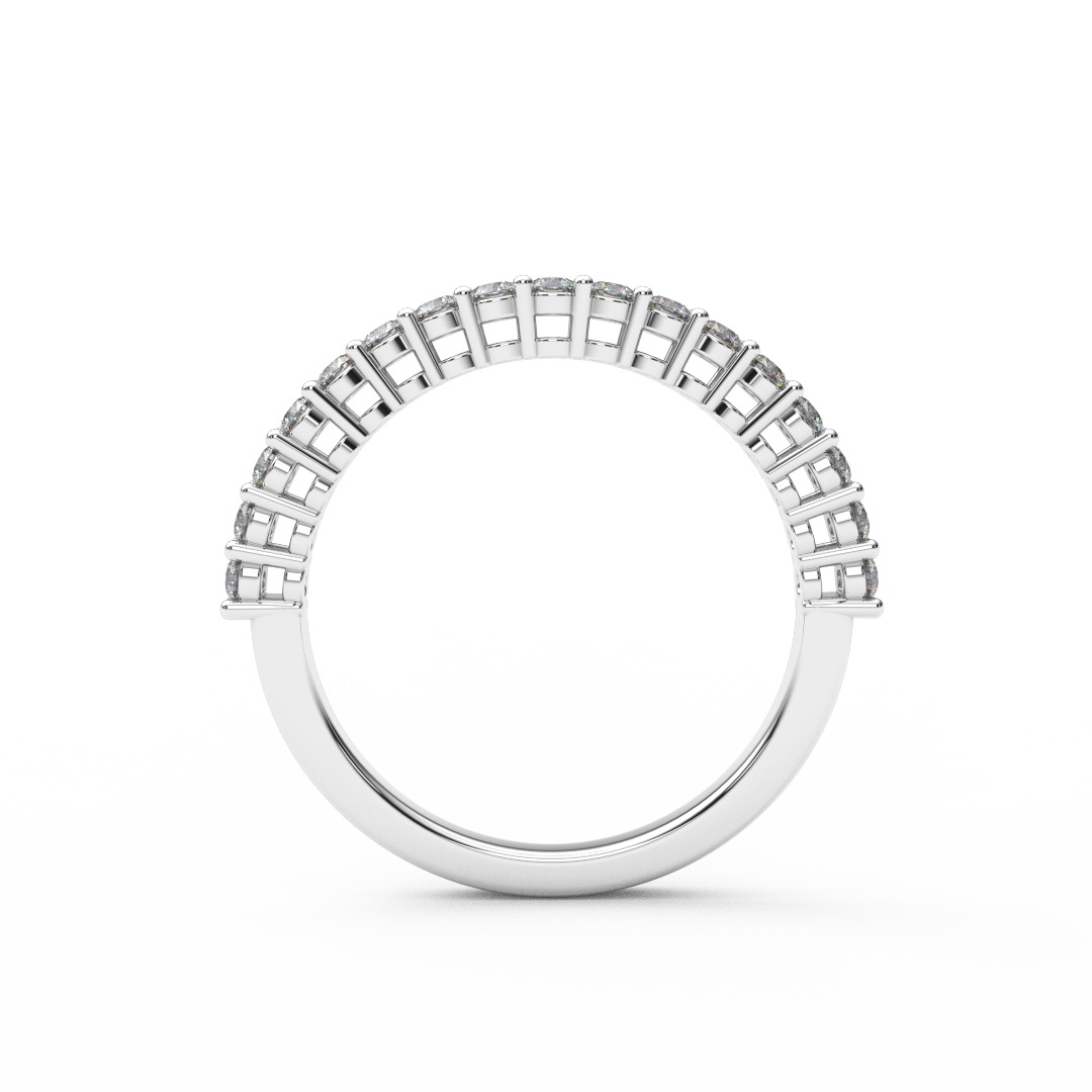 1.8mm Half Eternity Lab Grown Diamond Ring
