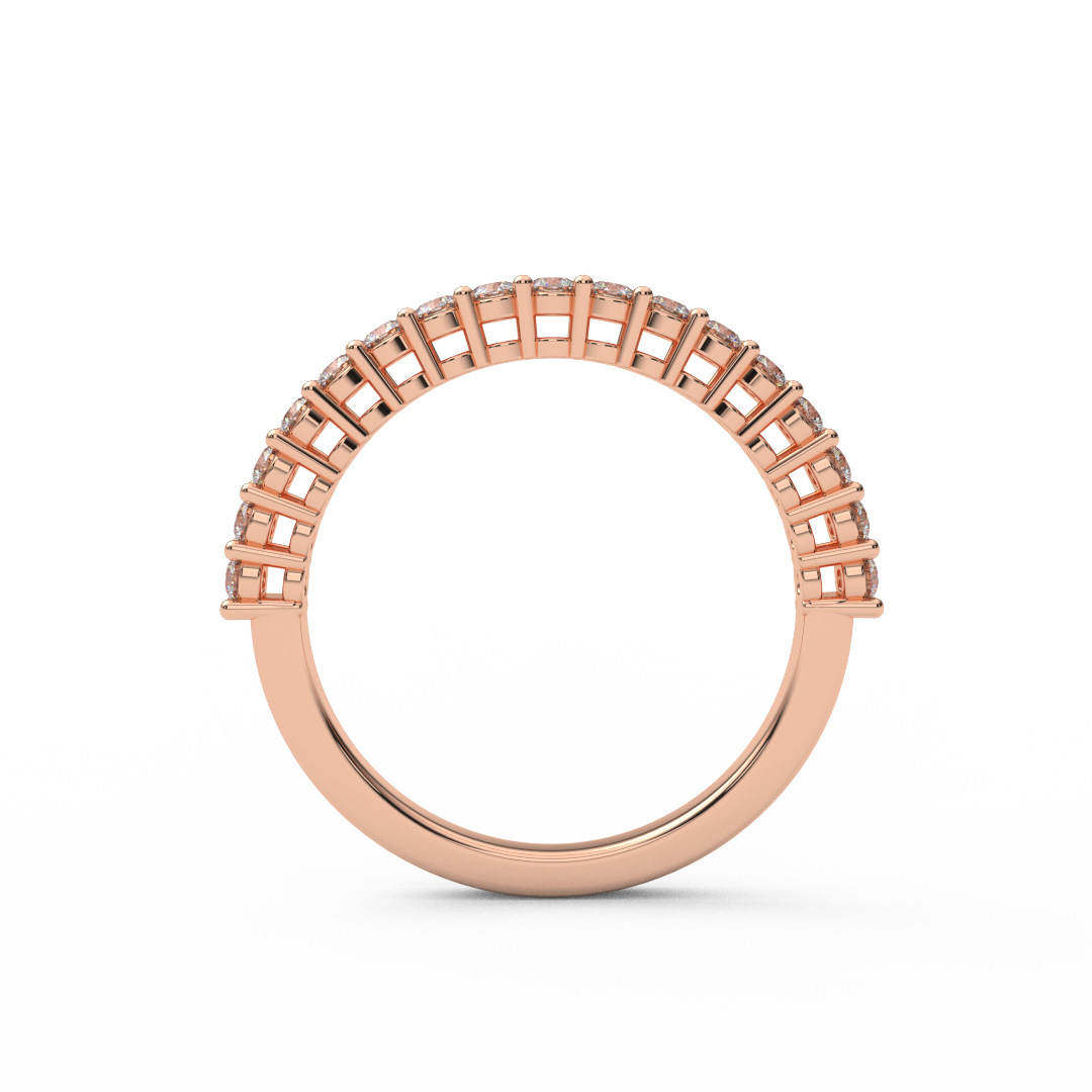 1.8mm Half Eternity Lab Grown Diamond Ring