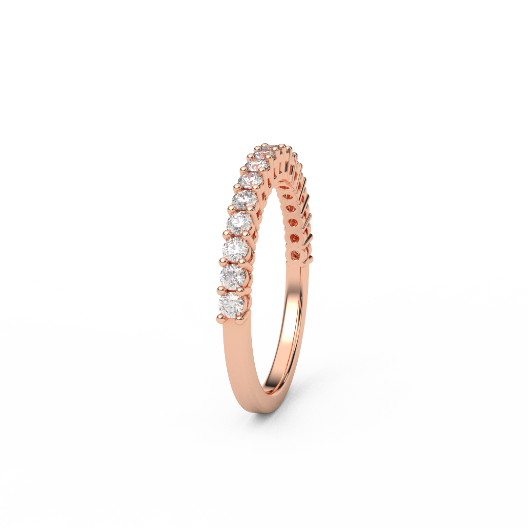 1.8 Half Eternity Lab Grown Diamond Ring
