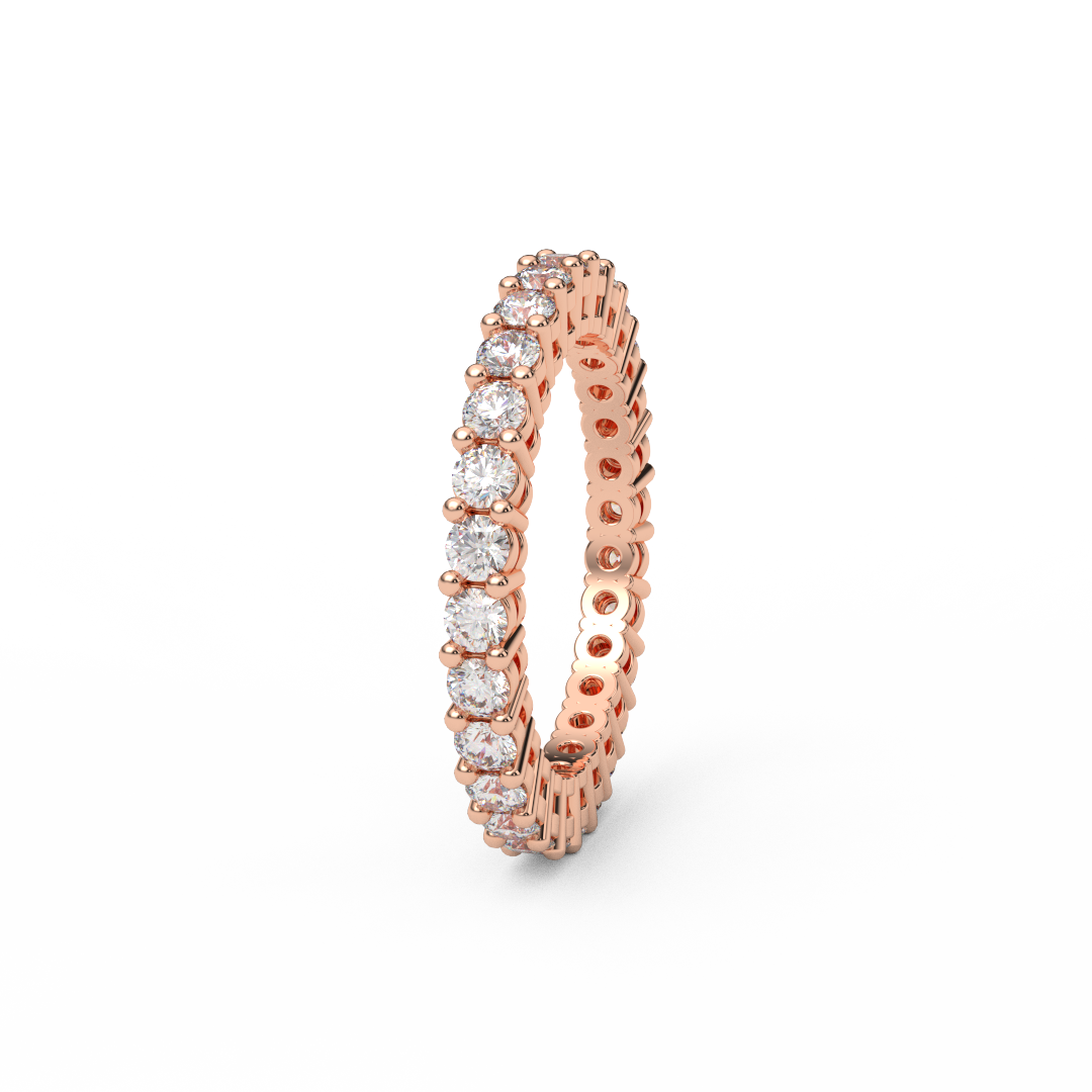 2.3mm Full Eternity Lab Grown Diamond Ring