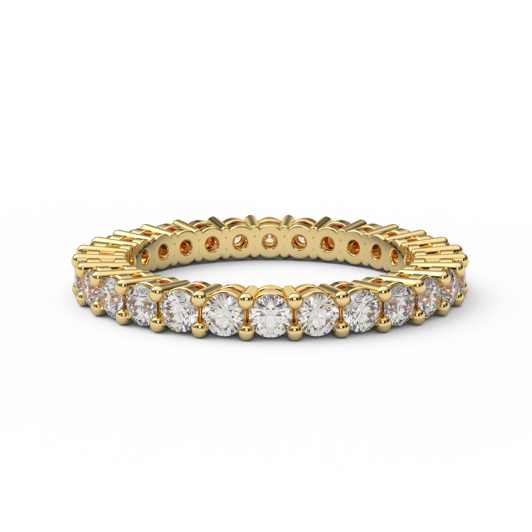 2.3mm Full Eternity Lab Grown Diamond Ring