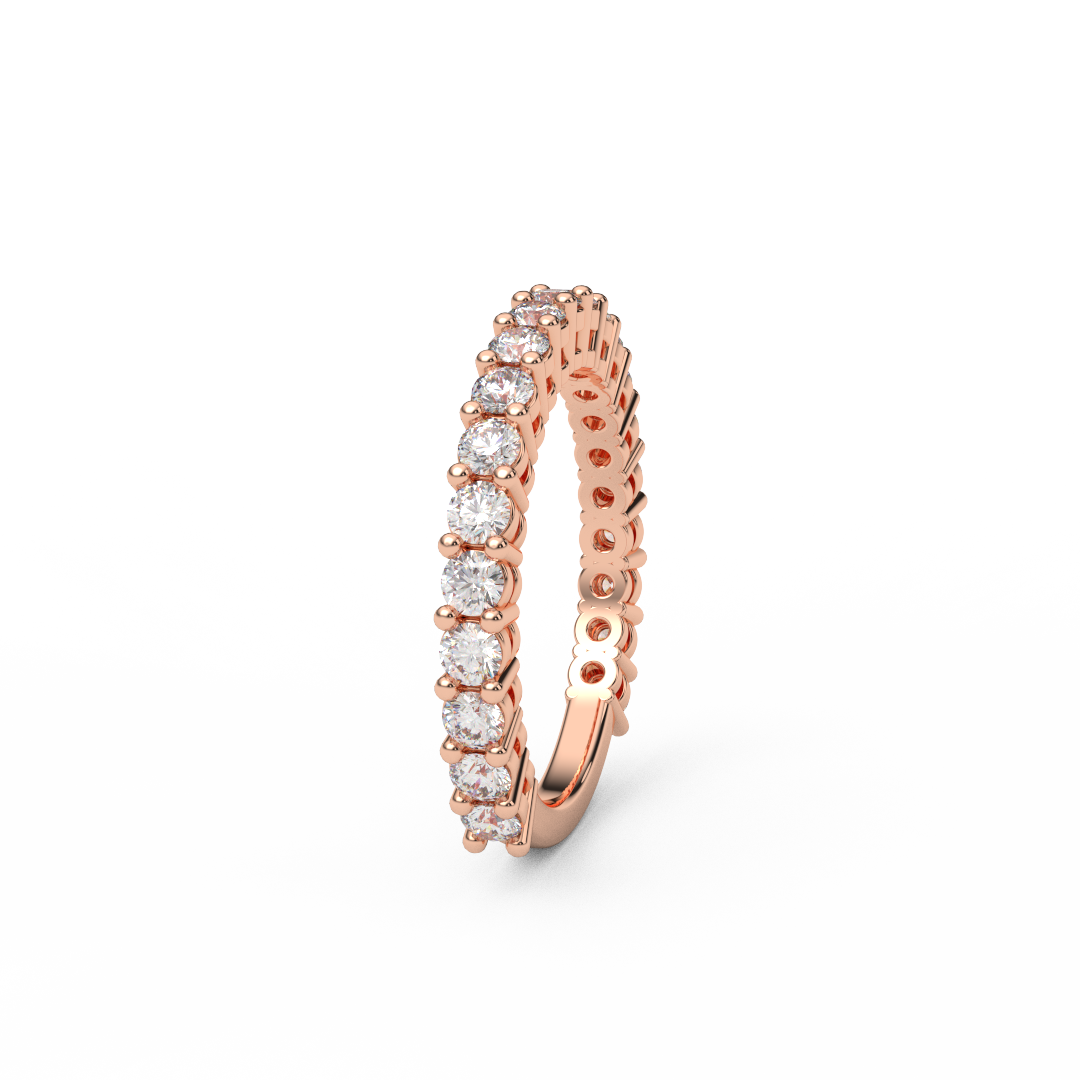 2.3mm 3/4 Eternity Lab Grown Diamond Ring