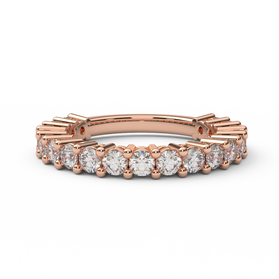 2.5mm 3/4 Eternity Lab Grown Diamond Ring