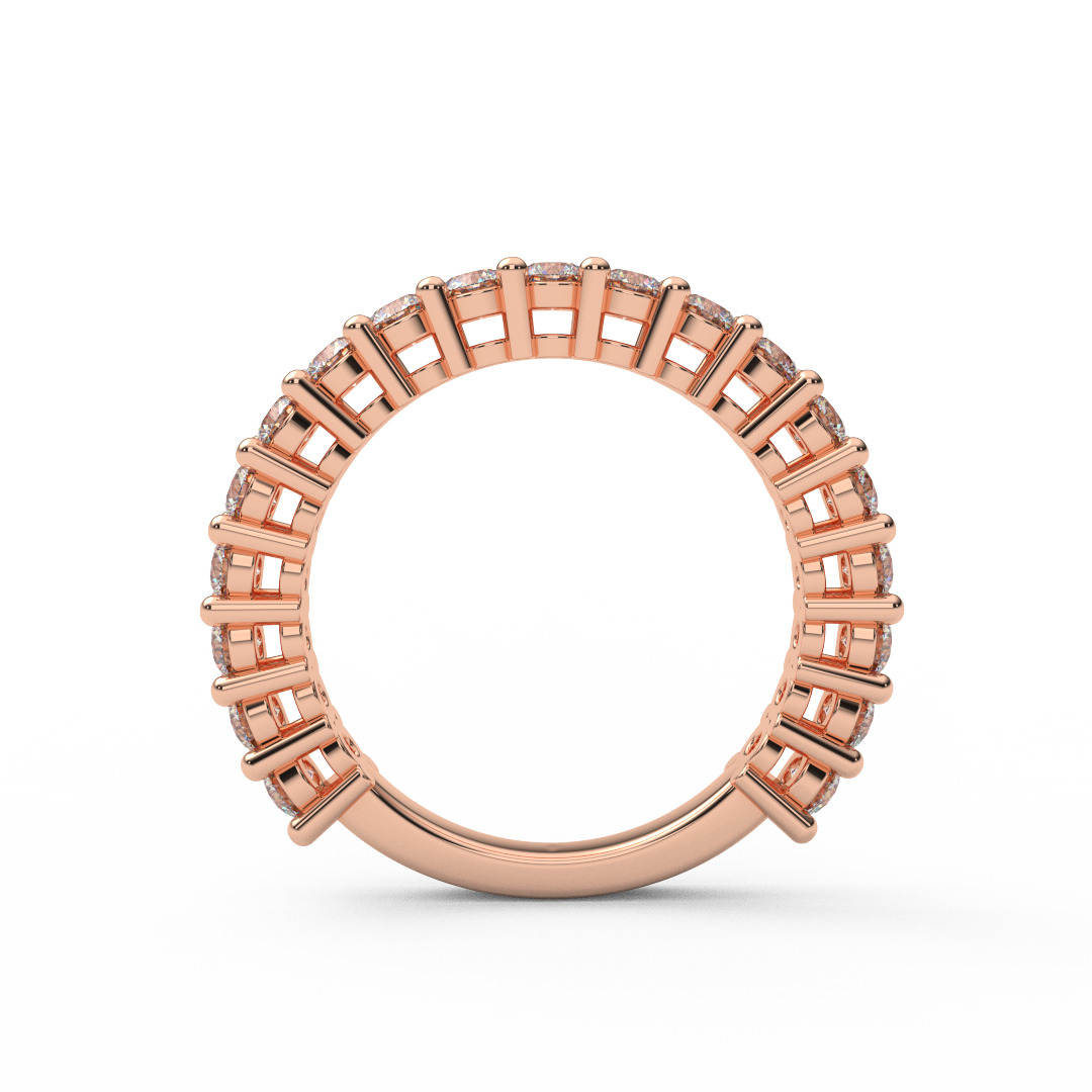 2.5mm 3/4 Eternity Lab Grown Diamond Ring