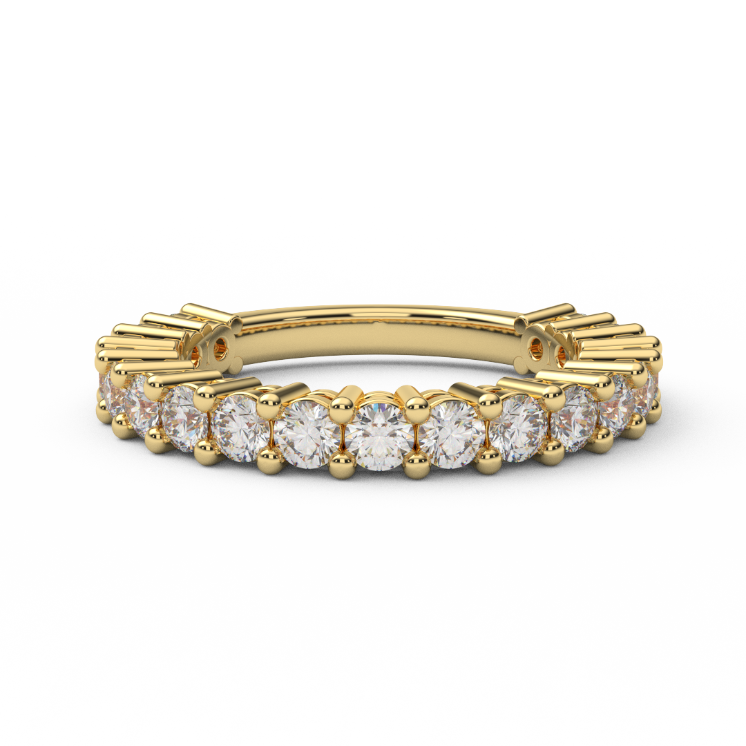 2.5mm 3/4 Eternity Lab Grown Diamond Ring
