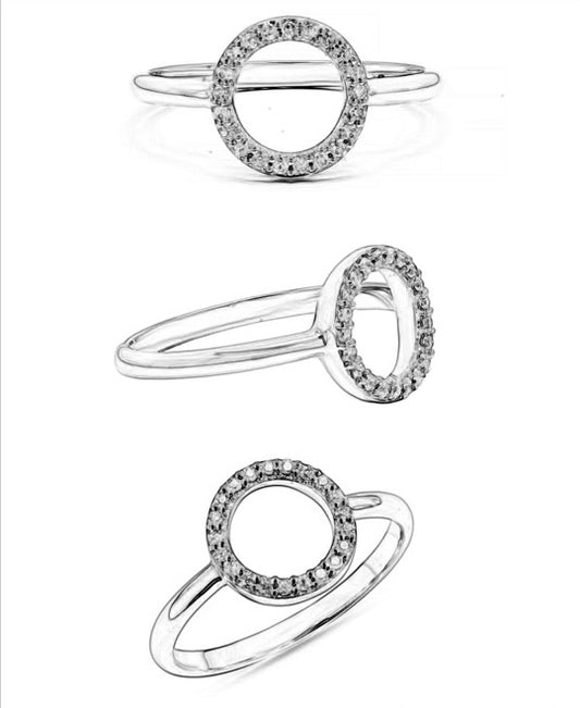 Open Circle Ring for KAREN
