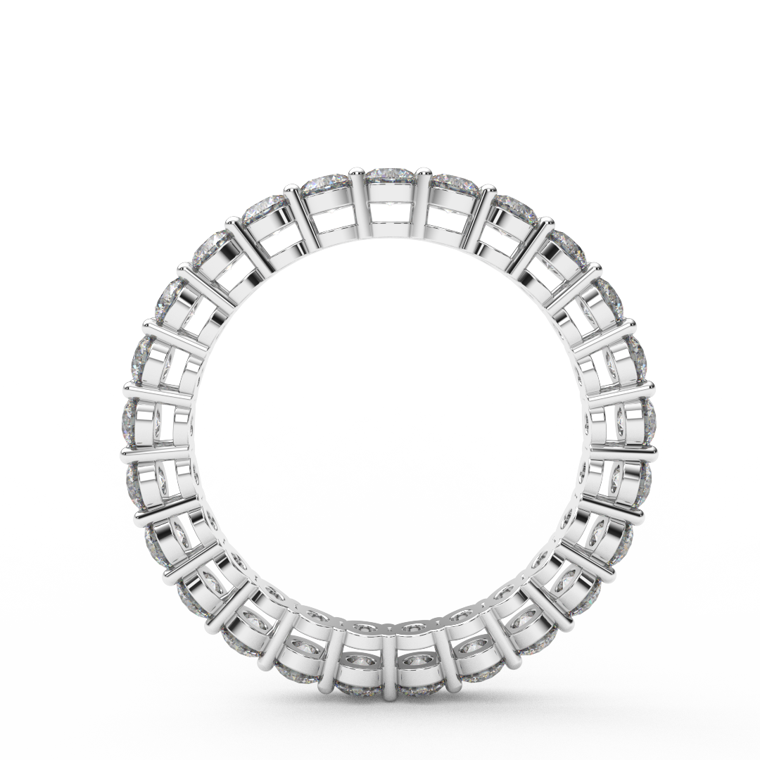 2.5mm Full Eternity Lab Grown Diamond Ring